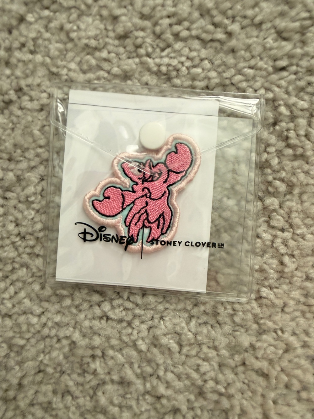 Stoney Clover Lane Disney The Little Mermaid Sebastian Patch